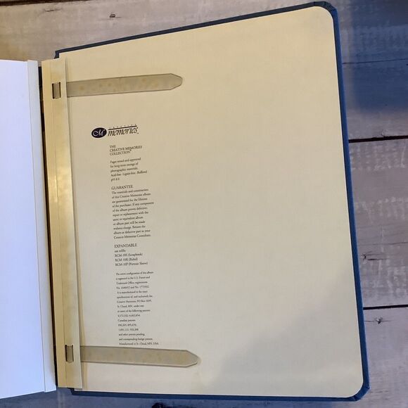 Creative Memories 8 X 10 Blue Sailboat Reflections Scrapbook Album 15 Pages READ - Picture 10 of 13